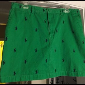 Polo Ralph Lauren Mini Skirt